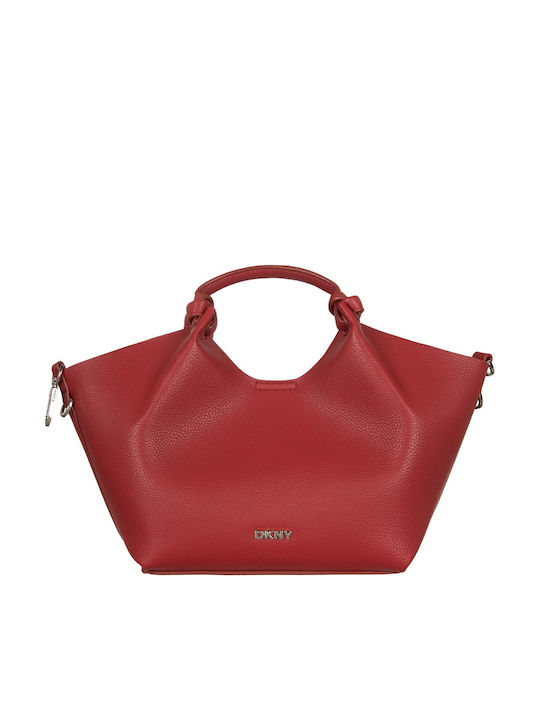 DKNY Paula Women's Bag Tote Handbag Red