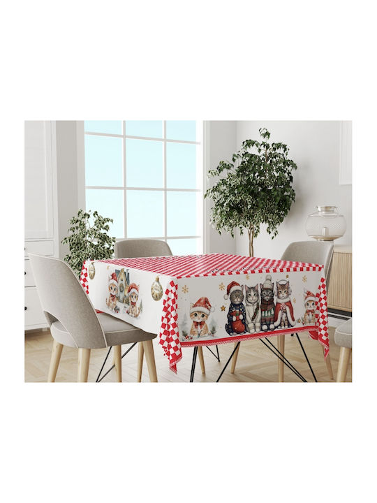 Mc Decor Christmas Tablecloth Square L140xW140cm.