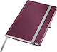 Leitz Notebook A5 Ruled Red