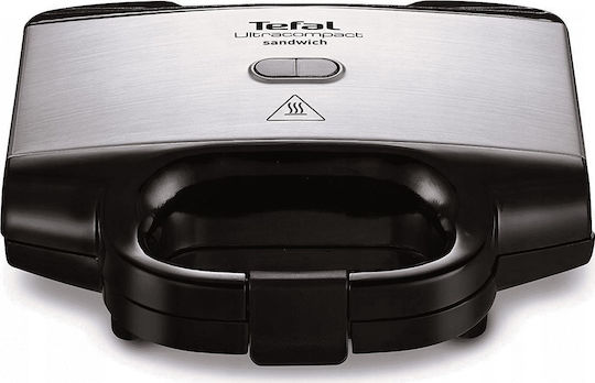 Tefal Sandwich Maker with Removable Plates for 2 Sandwiches 700W Black