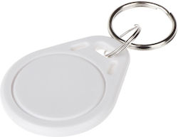 Atlo White Keychain