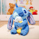 Plush Lilo & Stitch Duckling Stitch Blue with Duck 45 cm