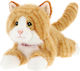Keel Eco Plush Kitten 28cm Brown