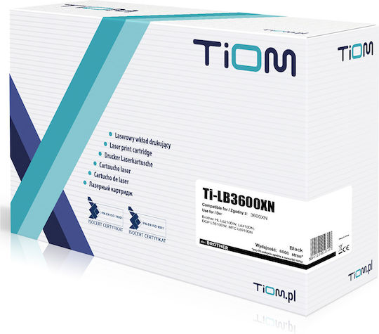 Tiom Toner Brother 3600xn Tn3600xl 6000 Str Black