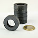 Magnet Scheibe Φ30x8x16mm Öffnung Ferrit Haftkraft 1,6kg