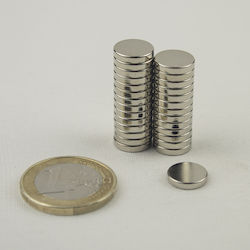 Neodymium Disc Magnet Φ10x3mm Traction Force 1.8kg