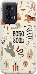Boho Soul Motorola Moto G35 5G Flexible TPU Transparent Silicone Boho Soul Motorola Moto G35 5G Flexible TPU Transparent Silicone