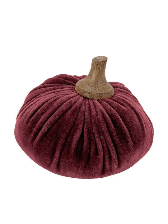 Home&Styling Collection Weihnachtliche Stoff Figur Kürbis Orange Höhe 11cm