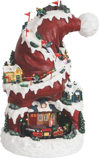 Lianos Christmas Decorative Optical Hat with Music Movement Light 4.5v Lianos