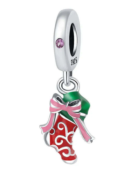 Charmy Charm mit Steinen aus Roségoldvergoldetem Silber mit Zirkon