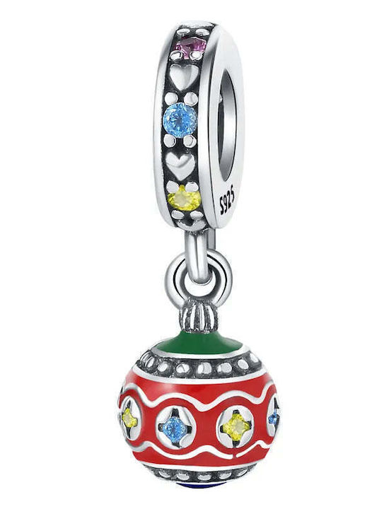 Charmy Charm mit Steinen aus Silber mit Zirkon