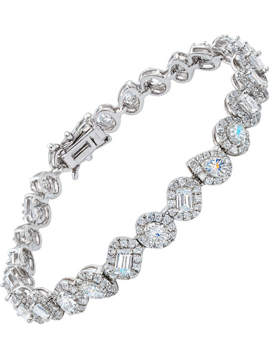 Xrisokosmima Damen Armband aus Silber