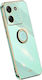 Xinli Straight Back Cover Σιλικόνης Πράσινο (Poco M7 Pro)