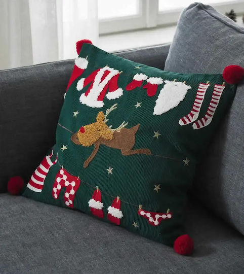 Gofis Home Husă Decorativă de Crăciun pentru Pernă 43x43buc