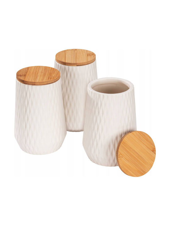 Wenko Vase General Use with Lid Ceramic 600ml