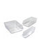 Wenko Set of 3pcs Jars General Use with Lid Glass