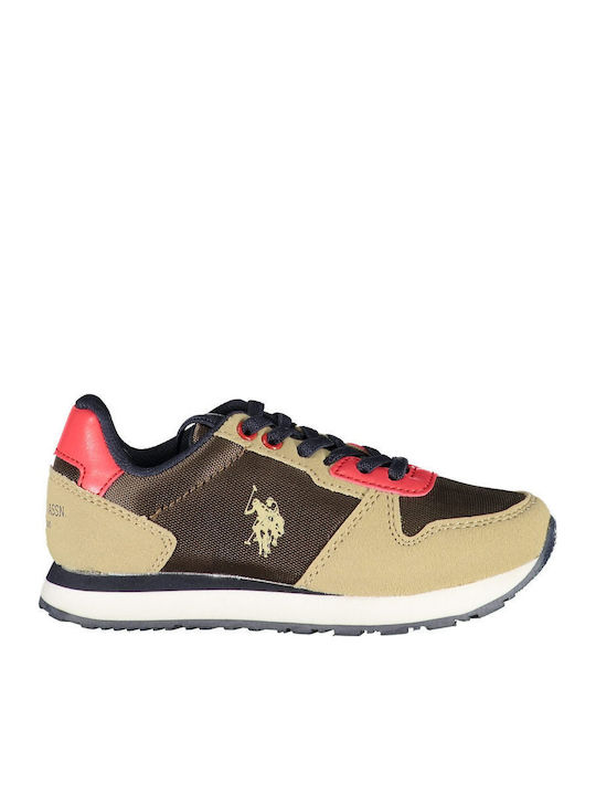 U.S. Polo Assn. Kinder Sneakers Braun