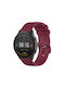 Dot Texture Strap Silicone Burgundy (Amazfit Balance)