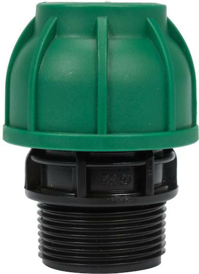 Flo Pipe Connector Pe Gz 32mm X 1-1/4" 5/4" Water Installations