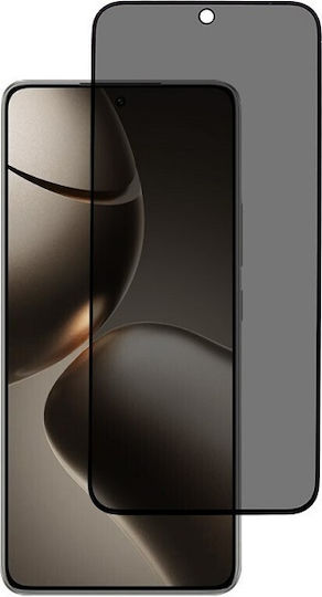 0.2mm Privacy Full Face Tempered Glass Μαύρο (Xiaomi 15T)