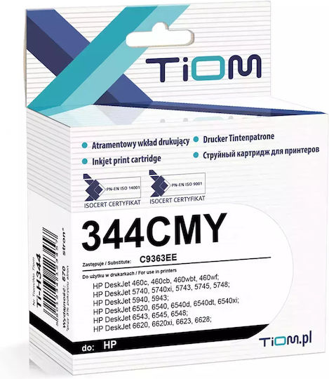 Tiom Ink Cartridge Tiom Hp 344 460 5740 5940 6520 6620