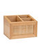 Wenko Επιτραπέζια Βάση Bamboo 12x9x9εκ. Καφέ
