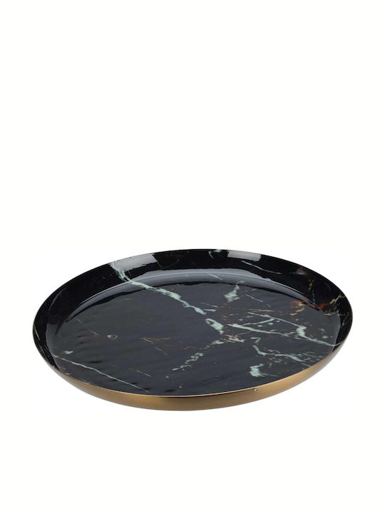 Home&Styling Collection Teller Untiefe Schwarz mit Durchmesser 28cm