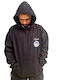 Sweatshirt with Hood Vintage Black