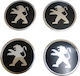 Αυτοκόλλητα Κέντρο Ζάντας 68mm Peugeot