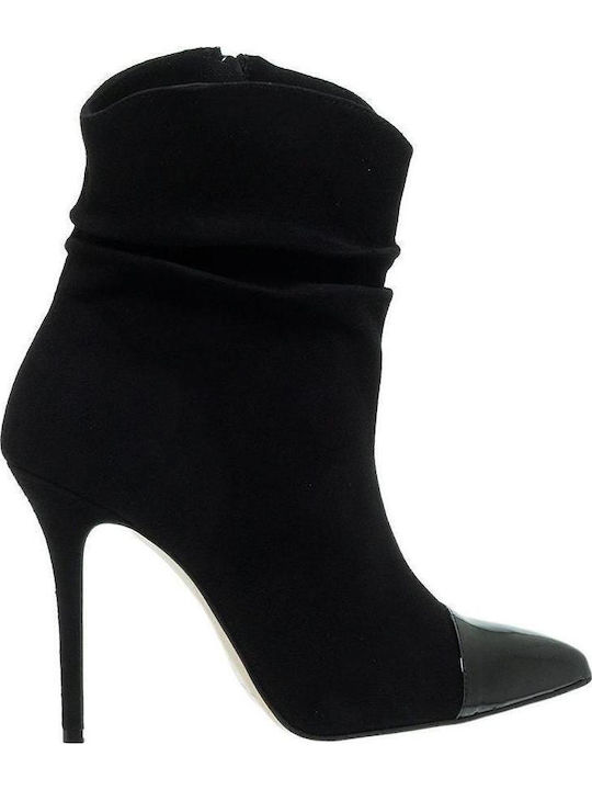 Mourtzi Suede Women's Ankle Boots Black