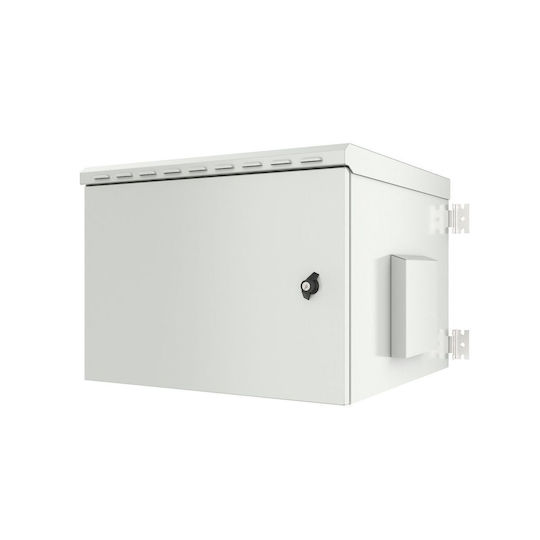 Lanview 19" 7U IP55 Wall Mount Rack Cabinet 600 X 600 X 410mm White