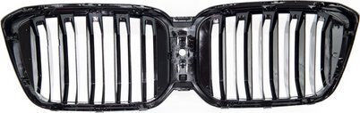 Mtuning Sports Grill Double Ribs Gloss Black BMW X3 G01 F97 X4 G02 F98 Facelift 2021-present