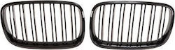 Mtuning Sports Grill Double Ribs Gloss Black Bmw X6 E71 E72 X5 E70 2007-2013