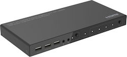Microconnect Comutator KVM și de date MC-HDMIKVM0401-4K
