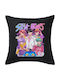 Huntrix Saja Boys Kids Throw Pillow Black 100% Cotton Includes Filling 50x50cm