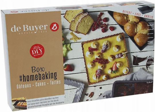De Buyer Φόρμα για Κέικ Στρογγυλή De Buyer Φόρμα για Κέικ Στρογγυλή
