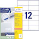 Etichete Avery Zweckform 105x48mm 3424