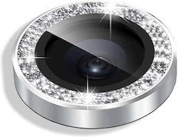 Tempered Glass Camera Protector Glitter for iPhone 17 Air Silver