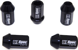 D1spec Forged Nuts D1spec Alu 12x1.5 Black