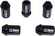 D1spec Forged Nuts D1spec Alu 12x1.5 Black