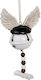 Feather Decorations Halloween Horror Devil Windmill Hanging Party Decoration For Home