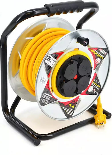 AWTools Waterproof 3 x 1.5mm²/30m Yellow