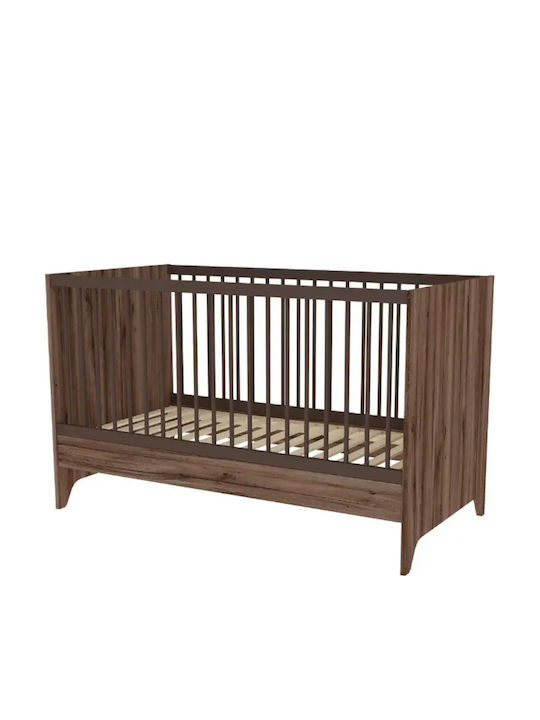 Faktum Βρεφική Κούνια Καφέ για Στρώμα 70x140cm Faktum Βρεφική Κούνια Καφέ για Στρώμα 70x140cm