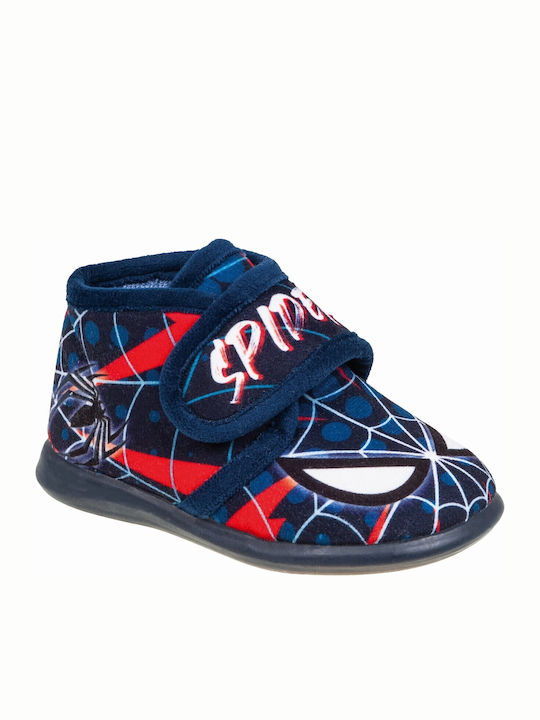 Anatomic Kids Slippers Boots Blue Spider-man