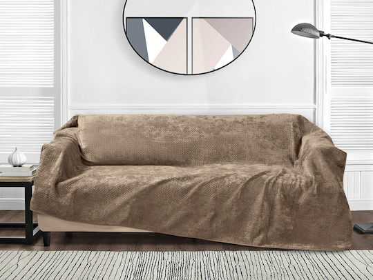 Liolios Home Element Τριθέσιου Καναπέ Π180xΜ300cm Lt Coffee Liolios Home Element Τριθέσιου Καναπέ Π180xΜ300cm Lt Coffee