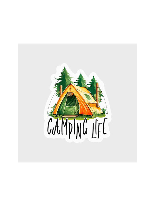 Αυτοκόλλητο Camping Life