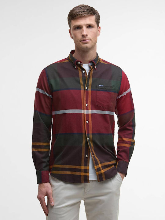 Barbour Dunoon Μακρυμάνικo Βαμβακερό Πουκάμισο ...