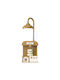 Kinder Tischlampe Schreibtischlampe Design Bär 2w Braun