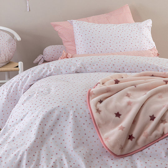 Palamaiki Kids Cotton Pillowcase Set 40x50cm Rose