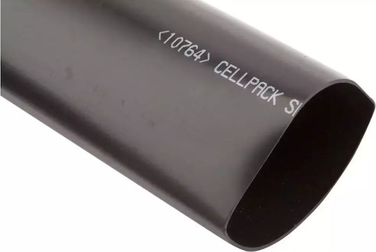 Thickened Heat Shrink Tube Srh2 63-19 1000mm B Adhesive Black 135859